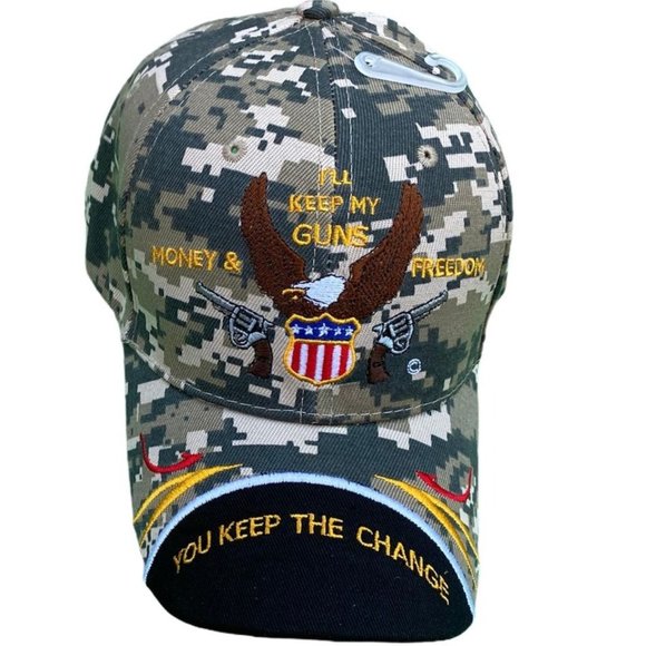 KYS Design CAP | Accessories | 2nd Amendment Ill Keep My Guns Digital ...